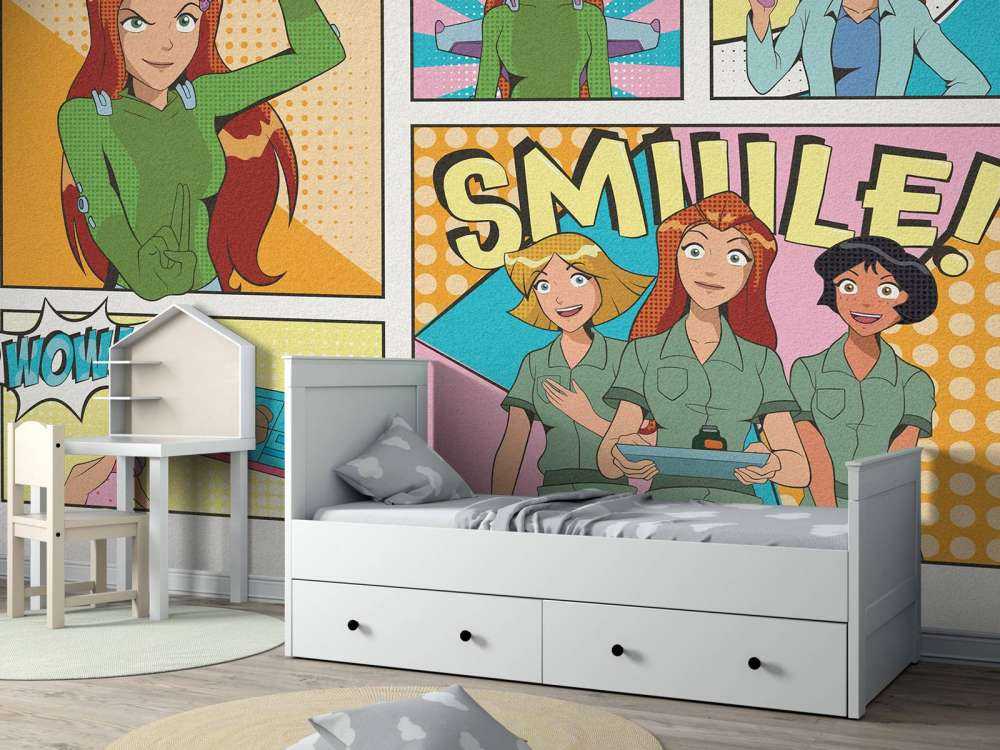 Comic-Heldinnen in Aktion