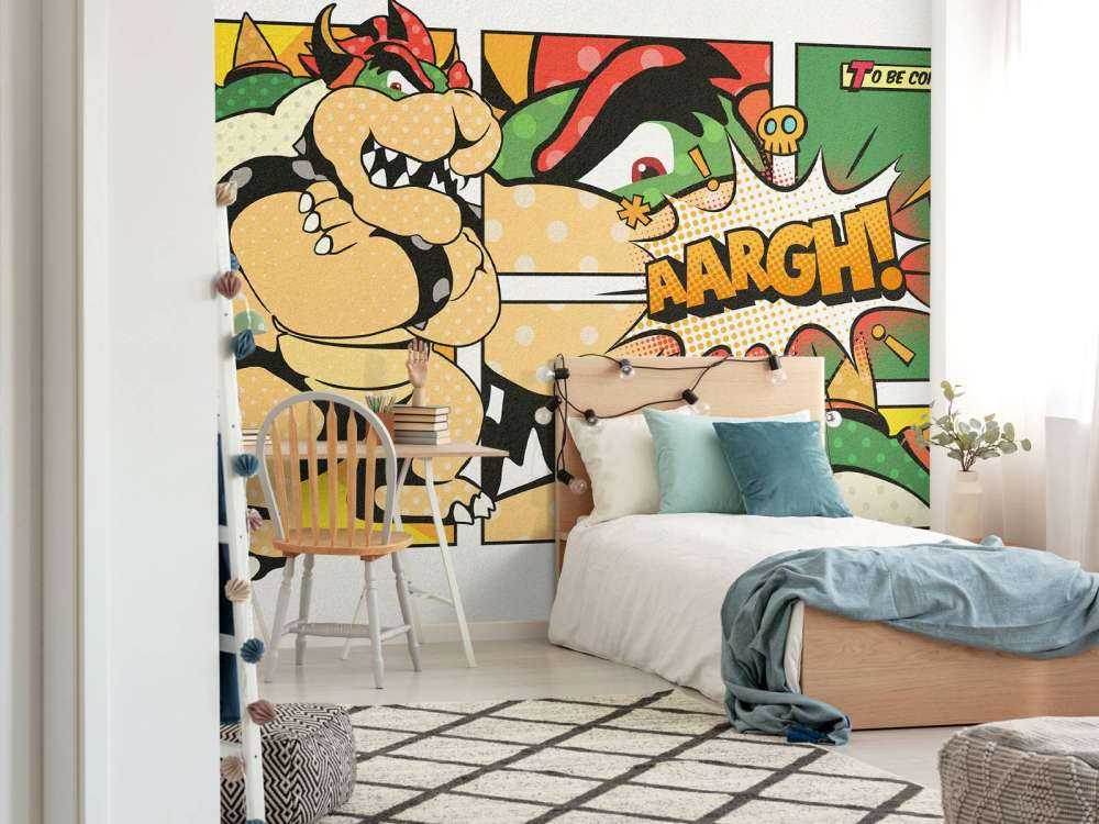 Comics - Kämpfende Schildkröte