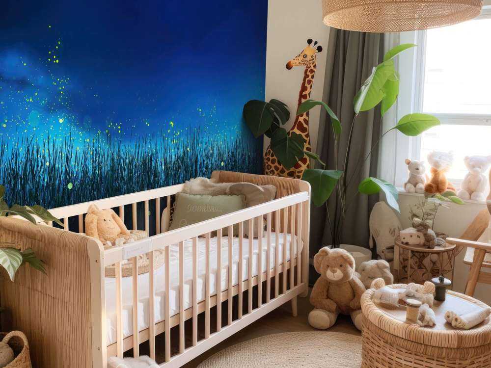 Glühwürmchen in der Nacht