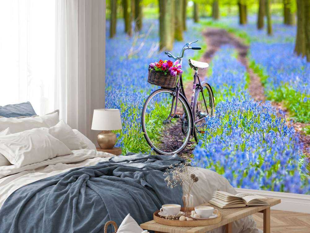 Fahrrad im Wald