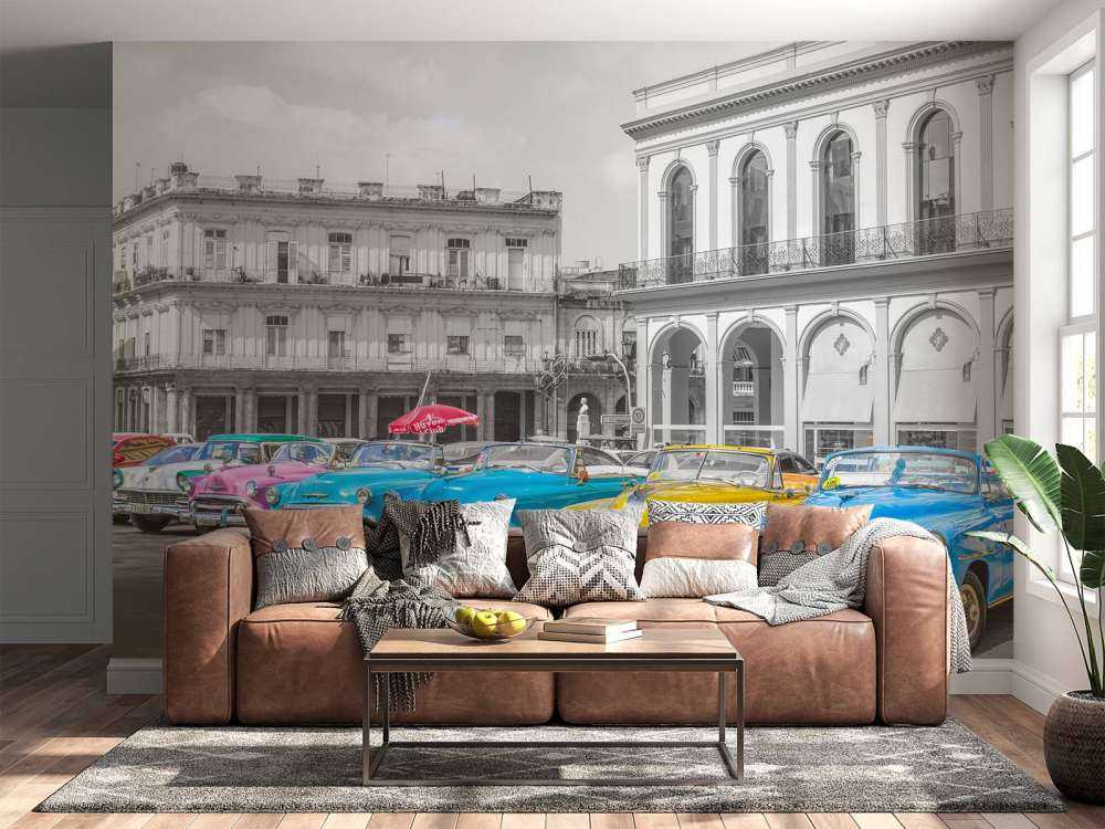 Farbige Autos