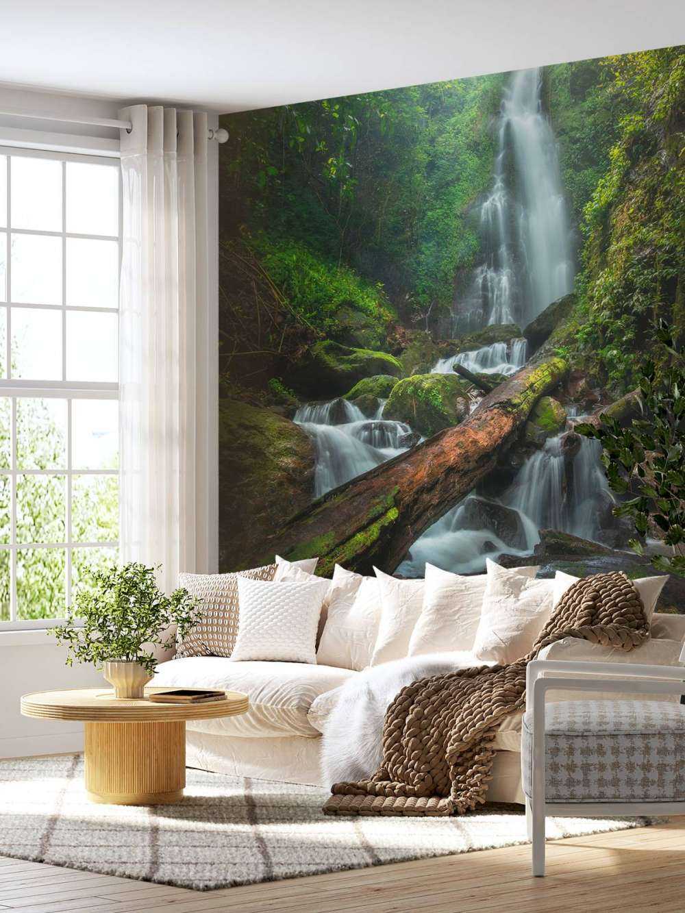 Nahaufnahme des Wasserfalls