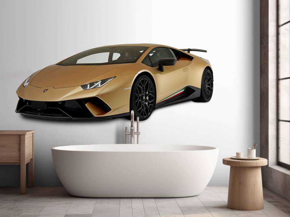 Lamborghini Huracán - Rechts vorne, weiß