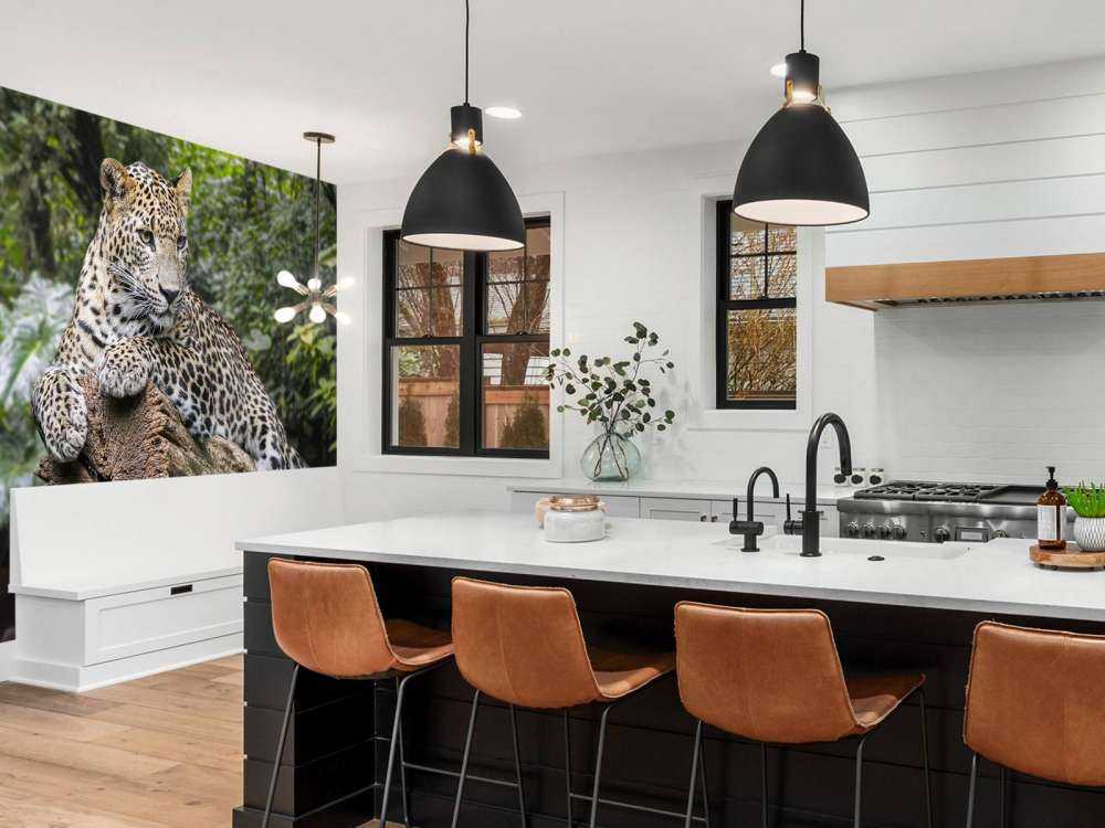 Leopard auf Baum
