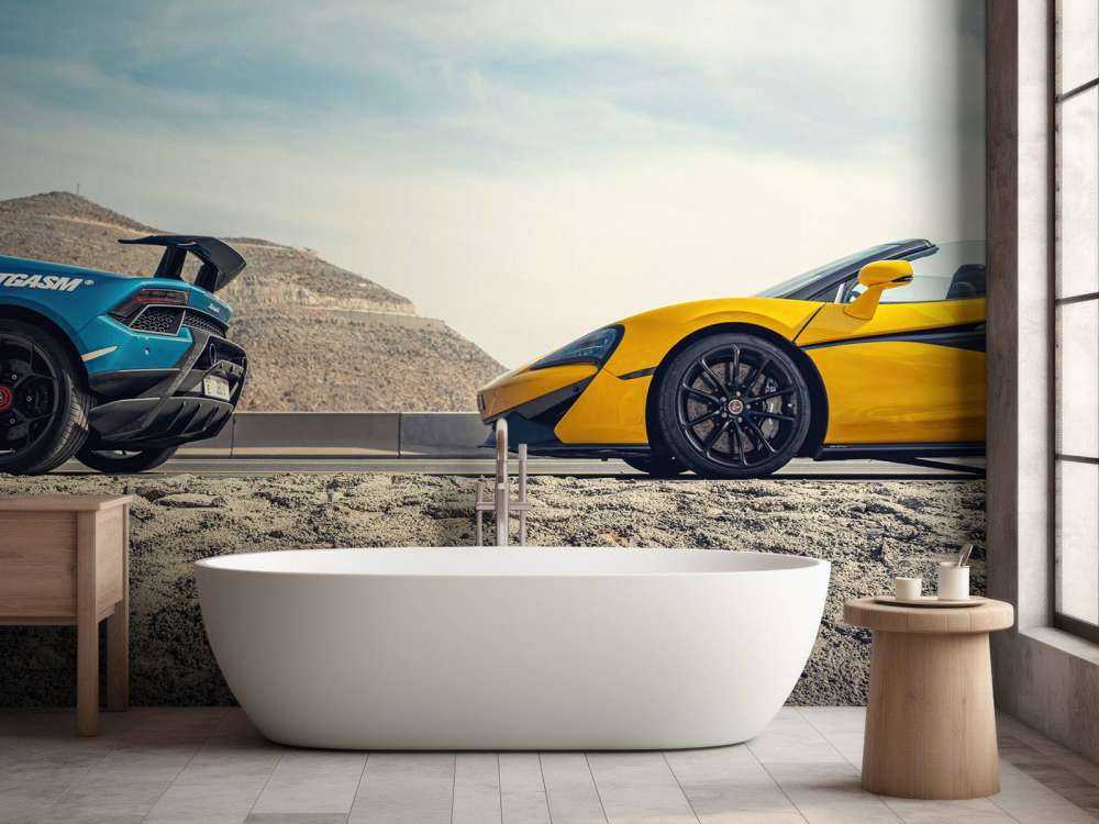 Duell zwischen Supersportwagen