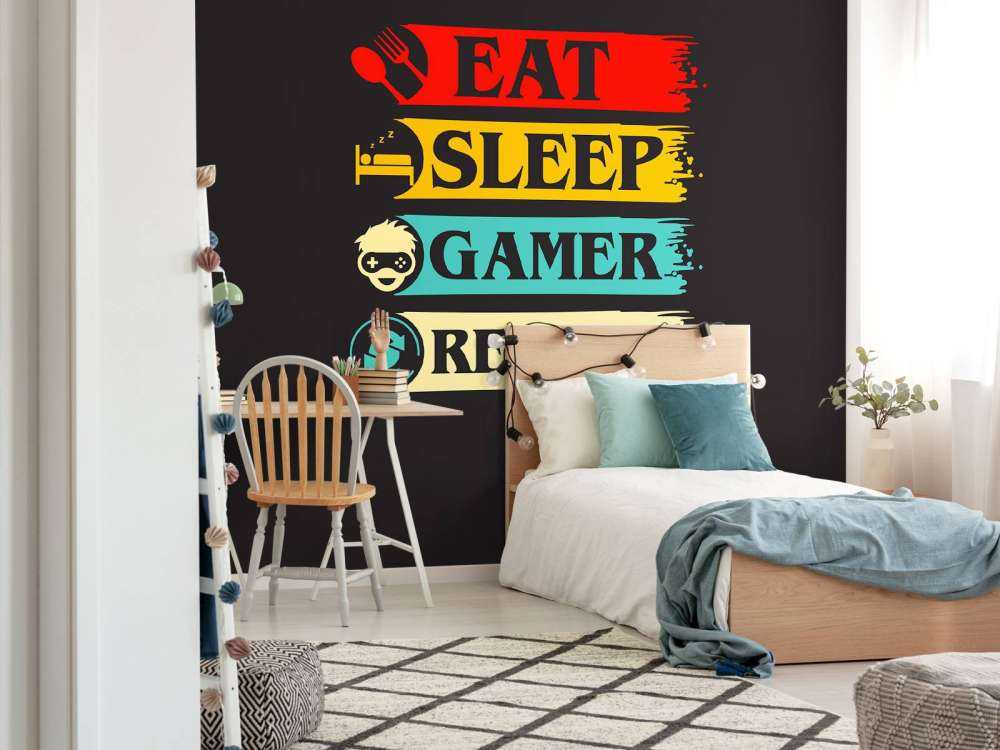 Iss Schlaf Gamer Wiederholen