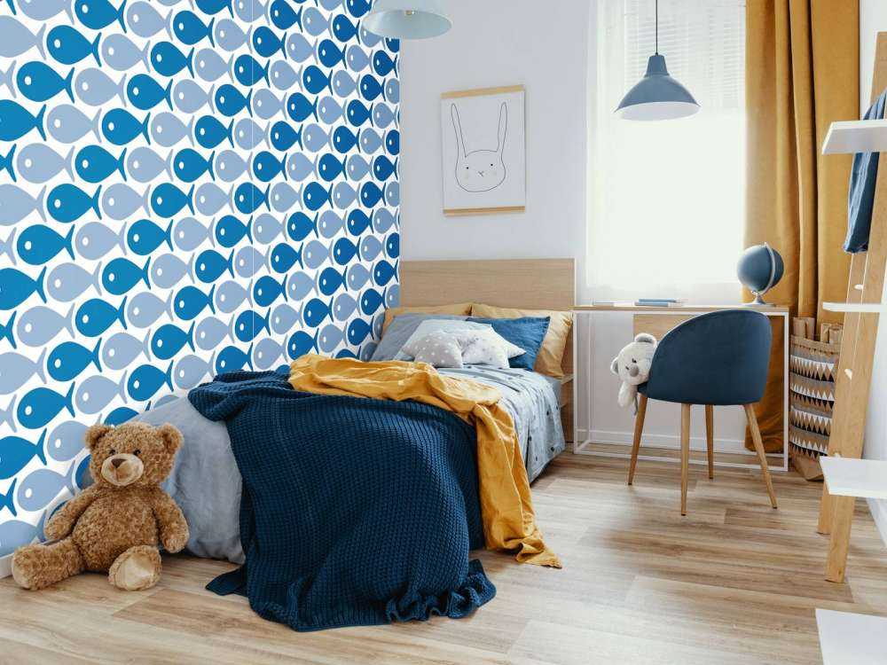 Blaue Fische