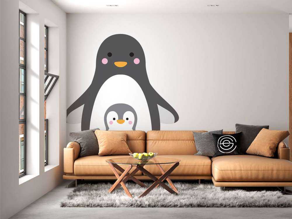 Fröhliche Pinguine
