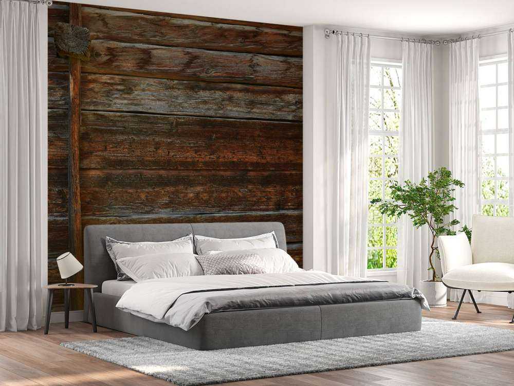 Altes Holz mit Stützbalken