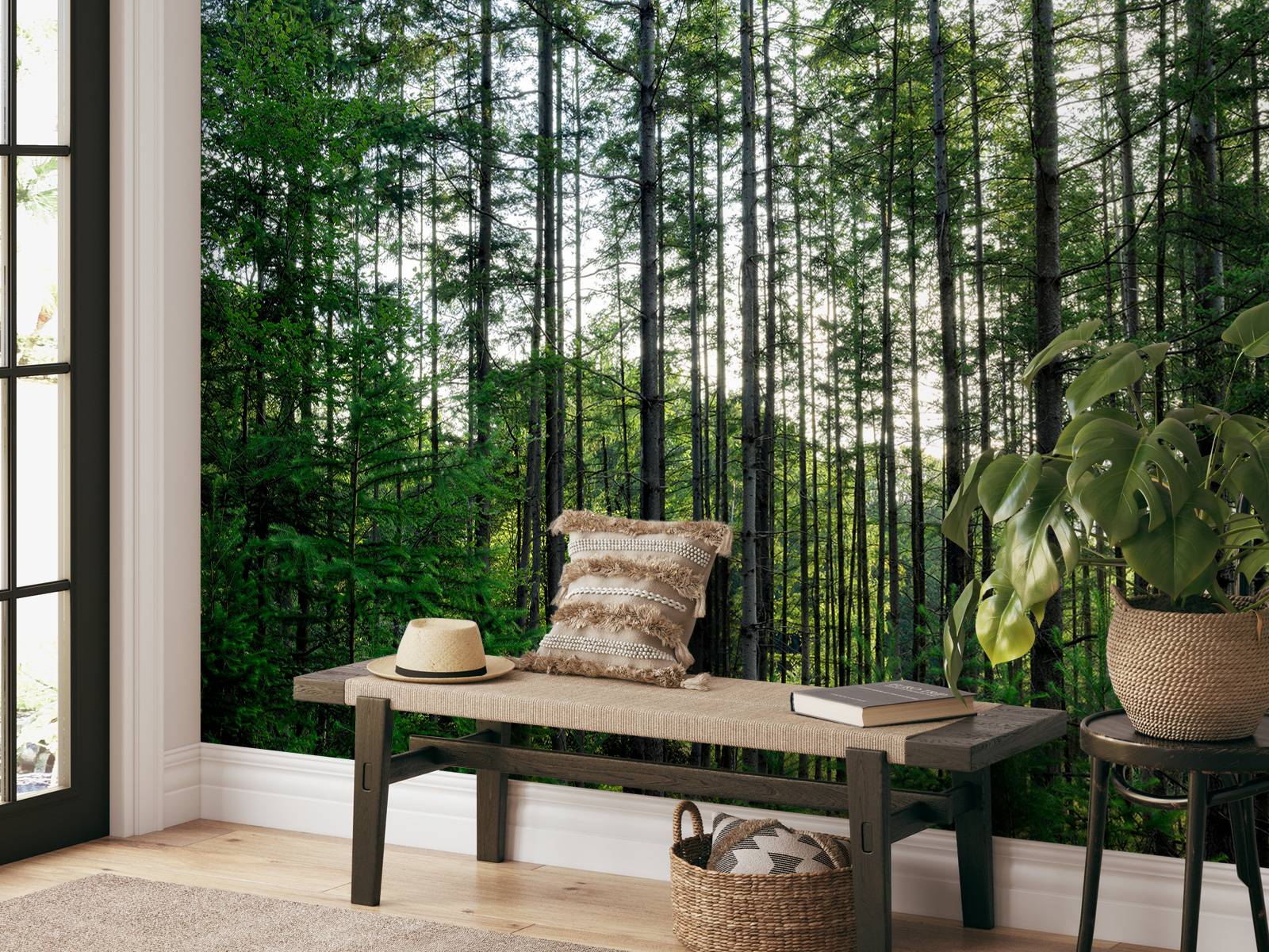 Detaillierter Wald