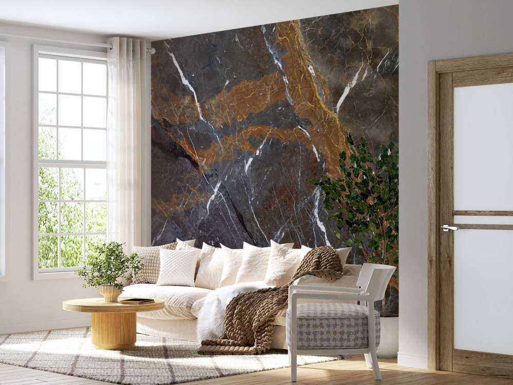 Marmor mit feinen Linien
