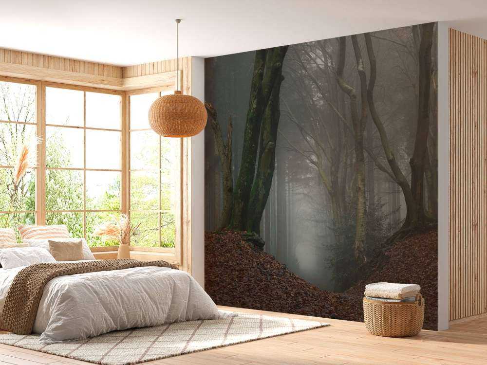 Pfad durch den geheimnisvollen Wald