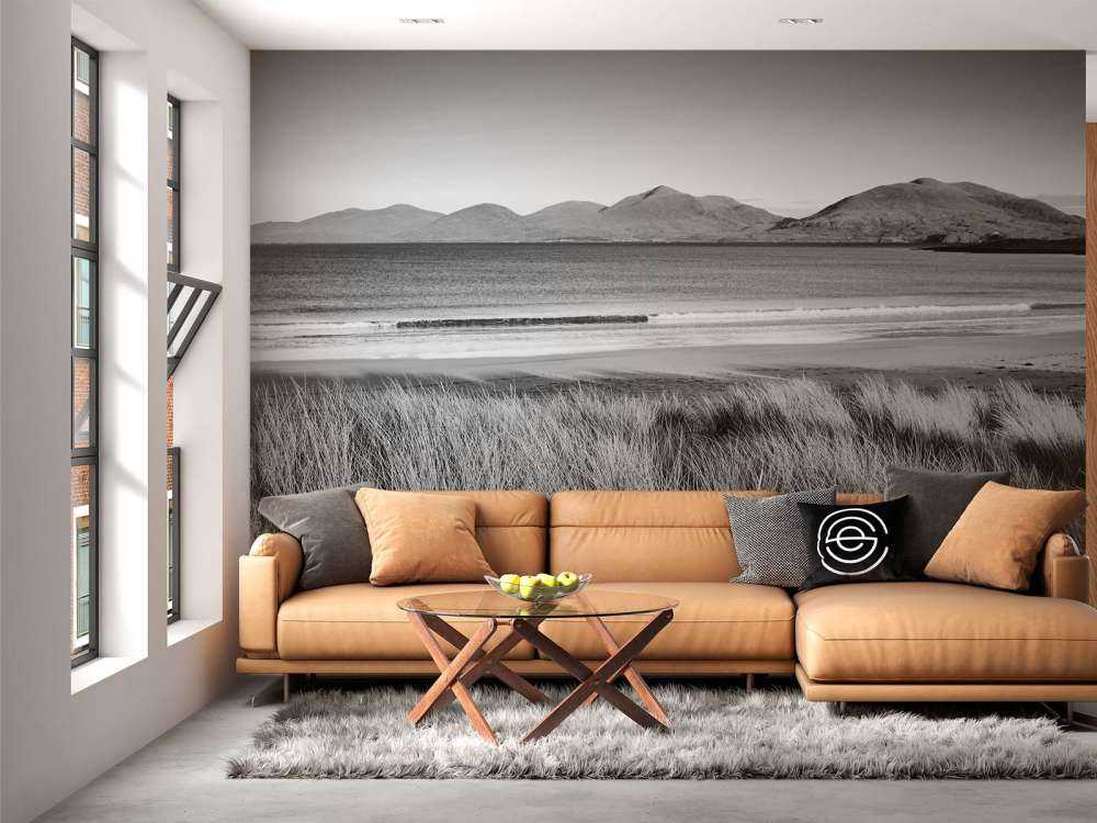 Helmgras, Strand und Berge