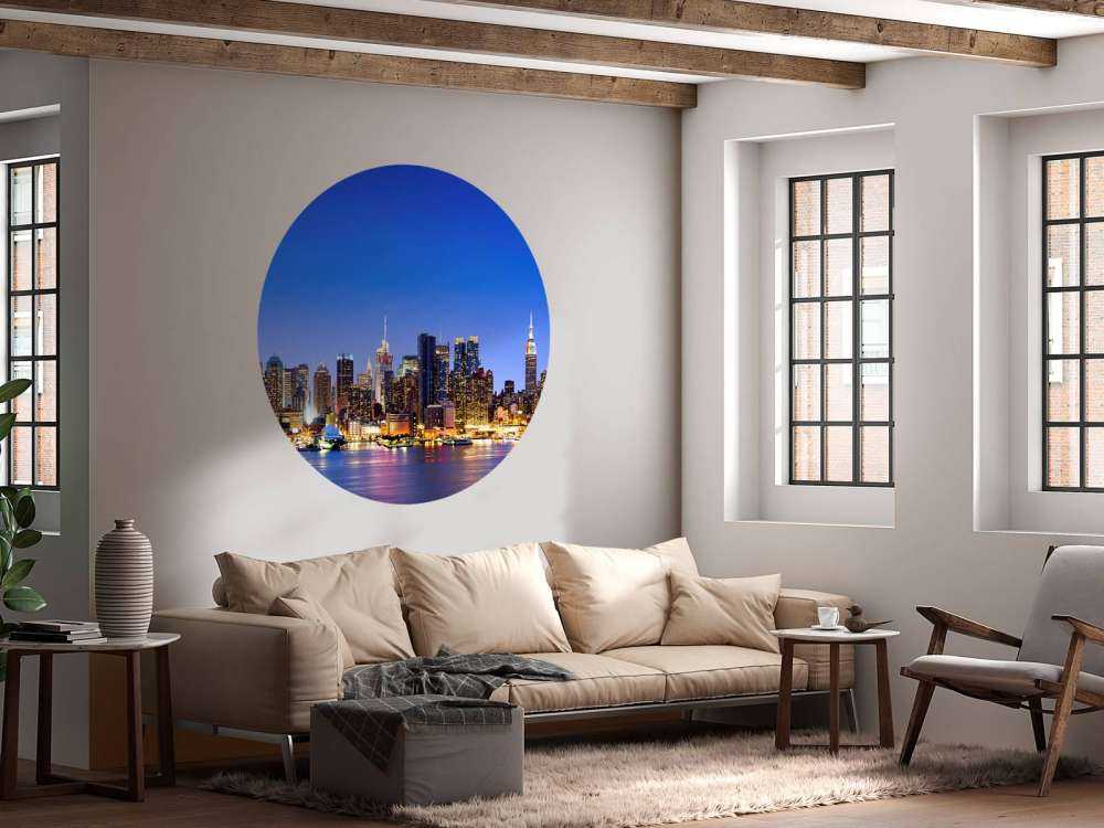 New York Manhattan Skyline auf Fototapete