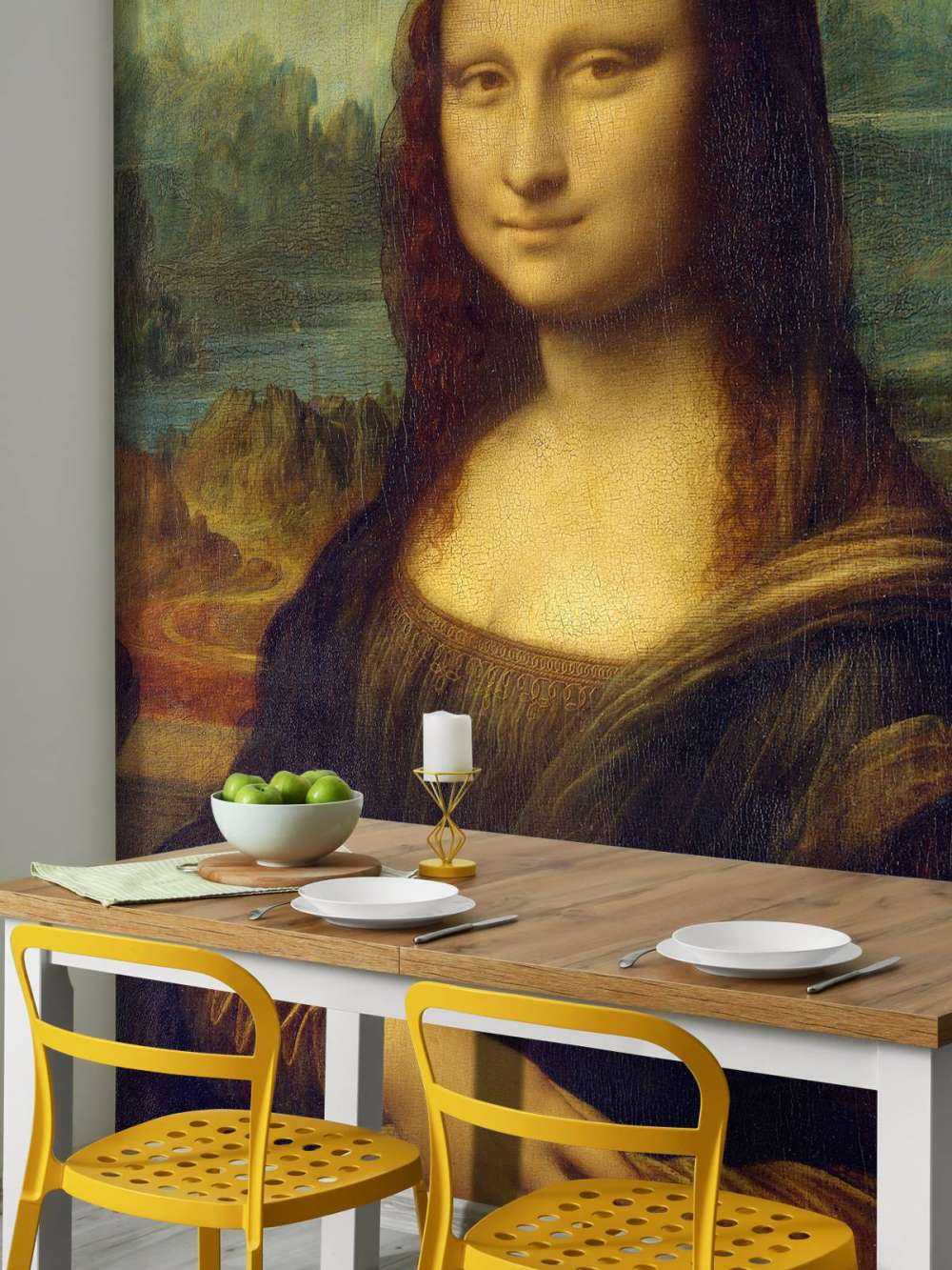 Mona Lisa auf Fototapete