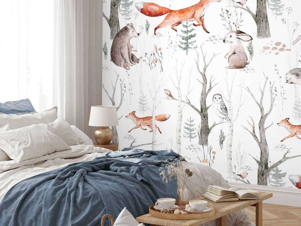 Waldgeflüster Aquarell