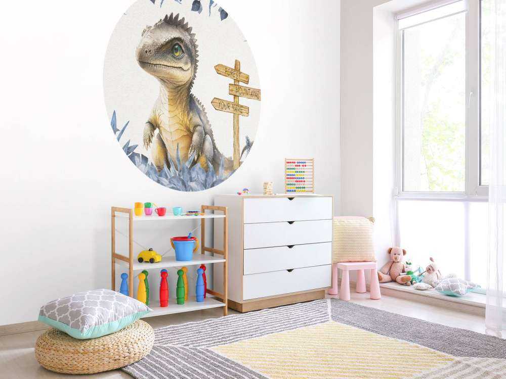 Baby-Spinosaurus im blauen Dschungel