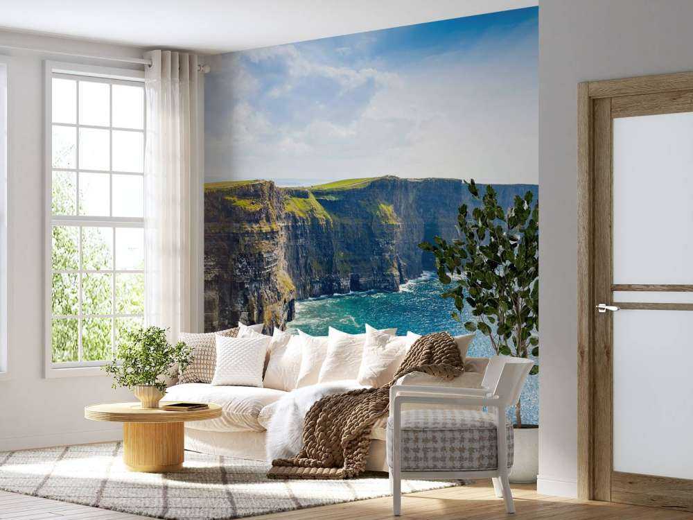 Klippe entlang der Küste