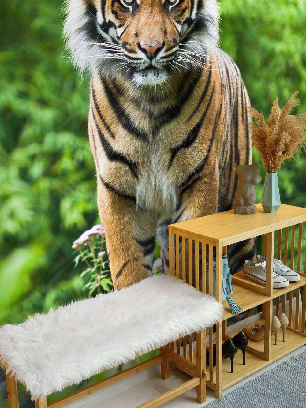Tiger auf einem Stein
