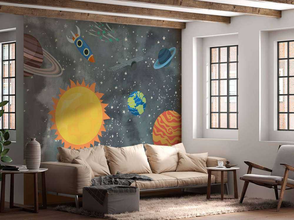 Ufo im Weltraum