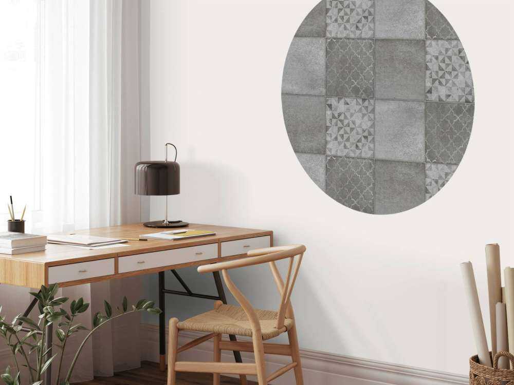 Graues Mosaik