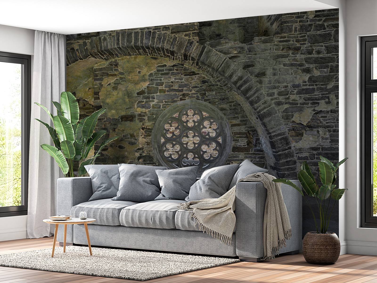 Gotische Fenster - Fototapete, image size:1600x1200