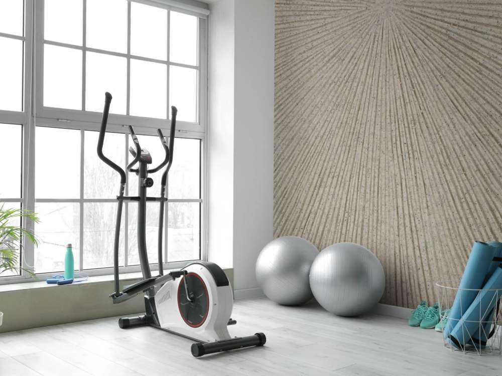 Textur mit Linien im Sand