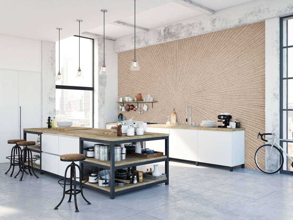 Textured Lines in Beige