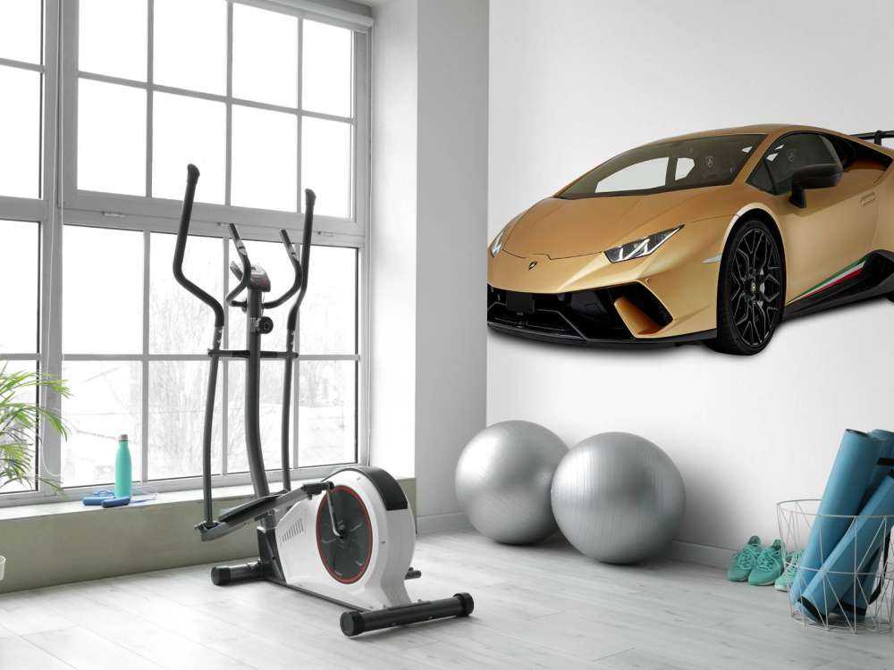 Lamborghini Huracán - Rechts vorne, weiß