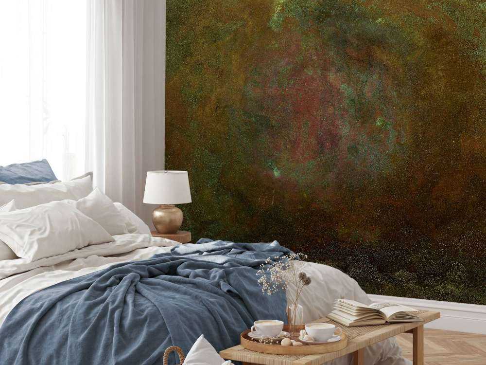 Wunderschön hervorgehobene oxidierte Struktur