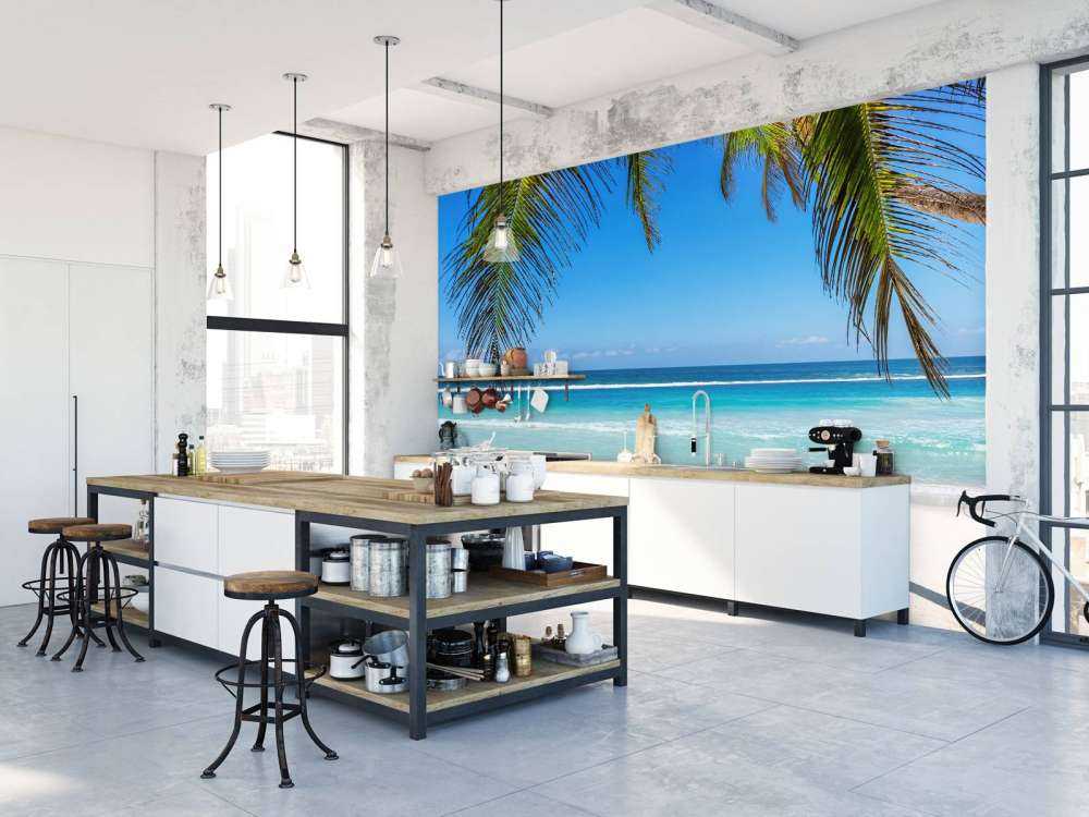 Strand unter dem Meer