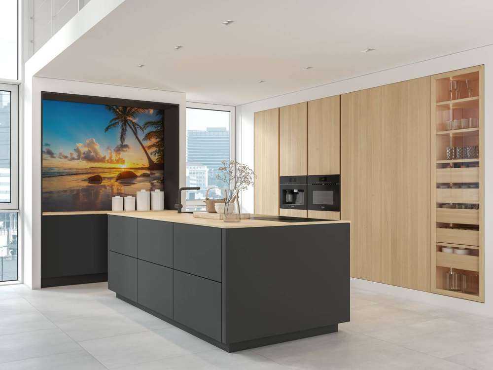 Palmen bei Sonnenuntergang