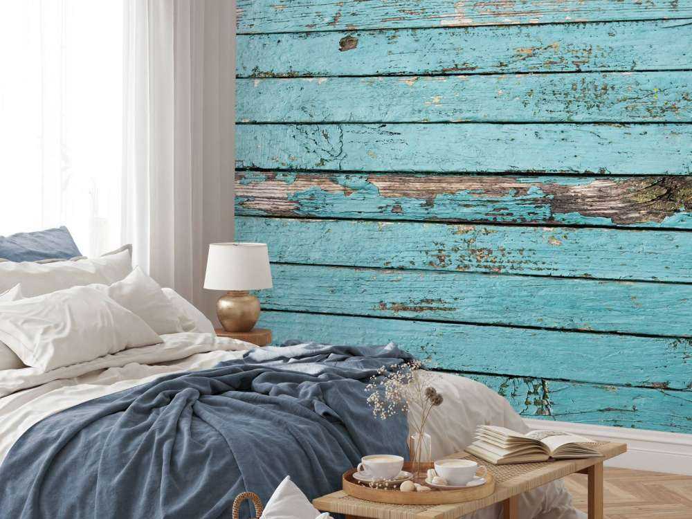 Blaues Holz