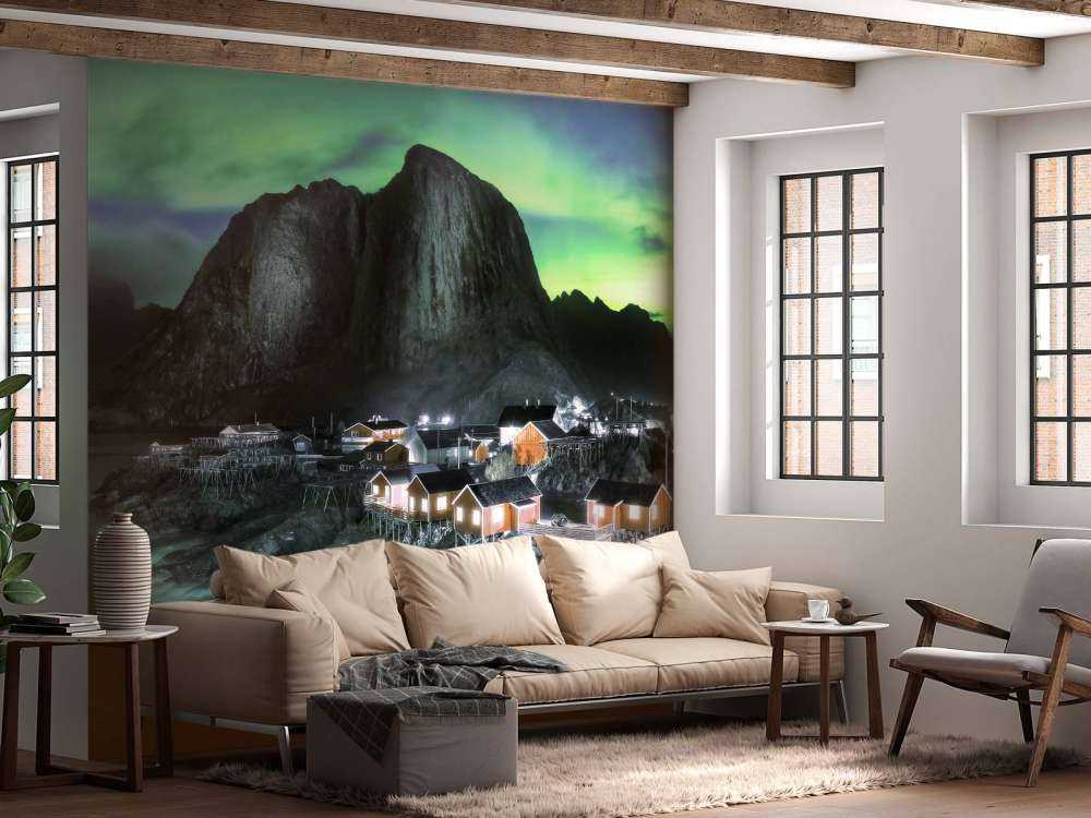 Nordlicht über Hamnøy