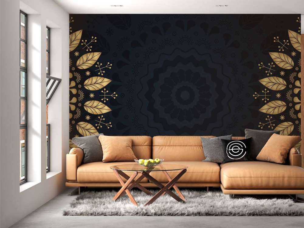 Mandalas aus Blättern