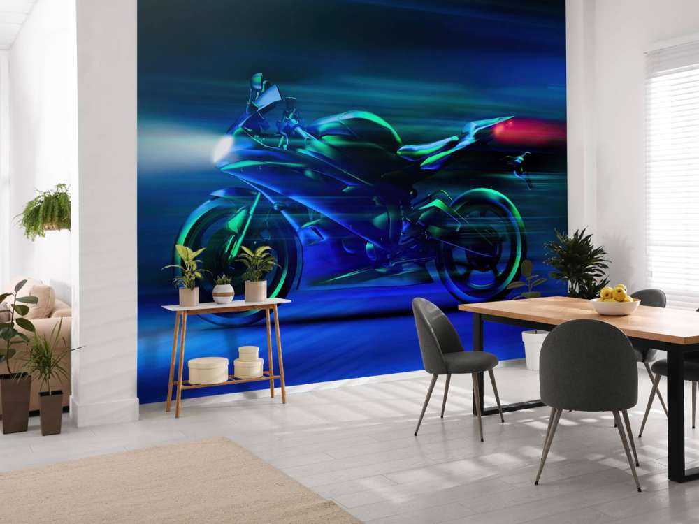 Futuristischer Motor