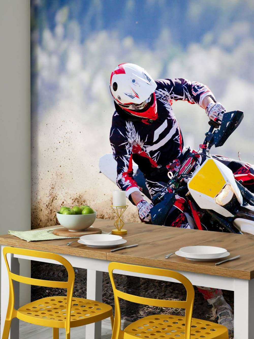 Crossrad in der Kurve