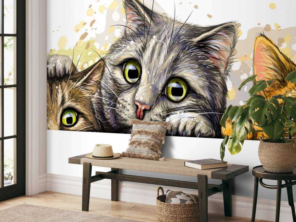 Katzen Zeichnung