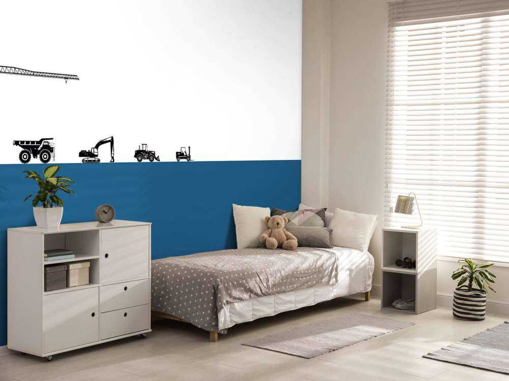 Silhouetten von Arbeitsfahrzeugen