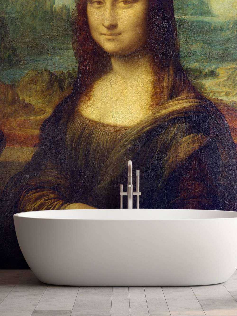 Mona Lisa auf Fototapete