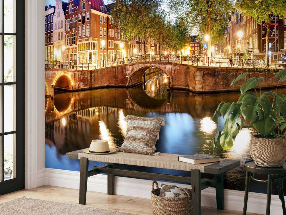 Amsterdam bei Nacht