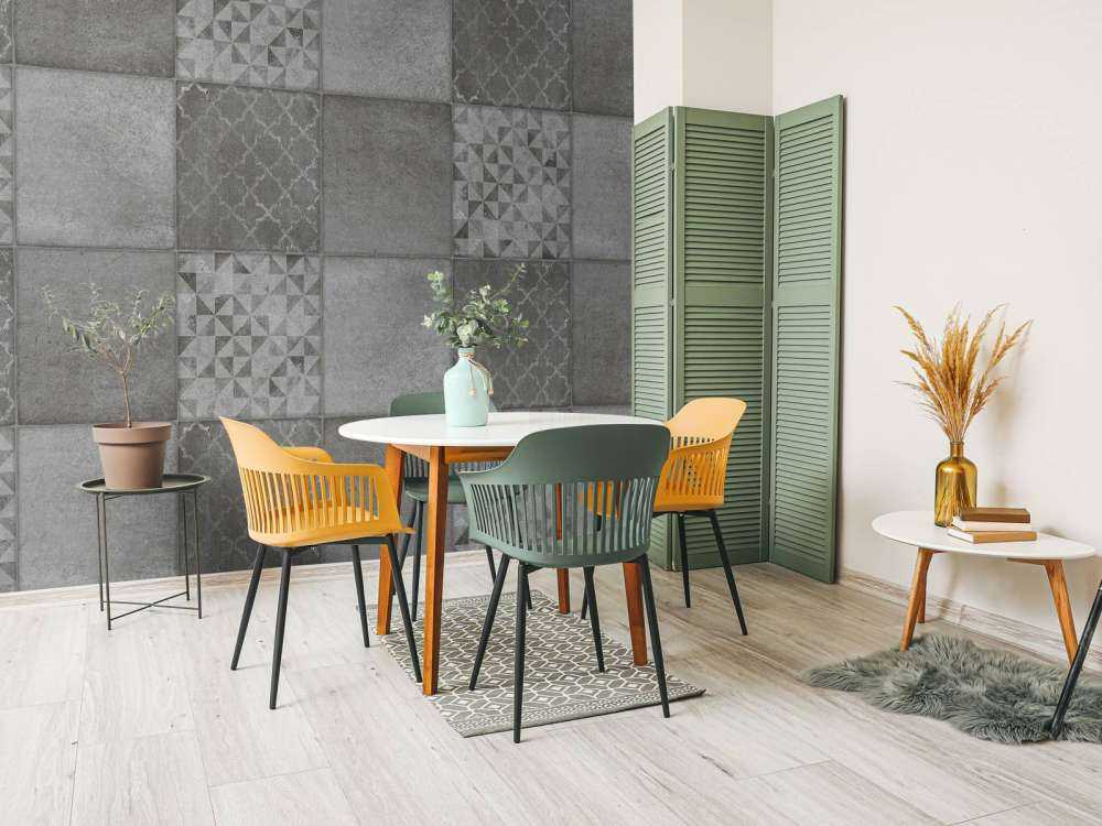 Graues Mosaik
