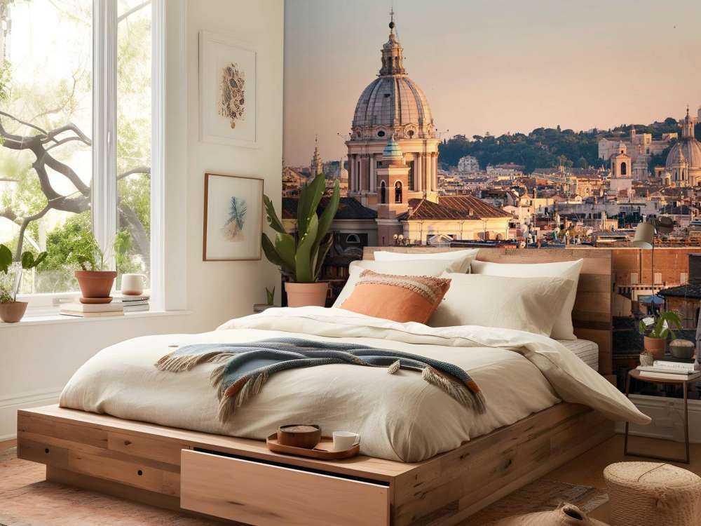 Rom Blick von der Dachterrasse