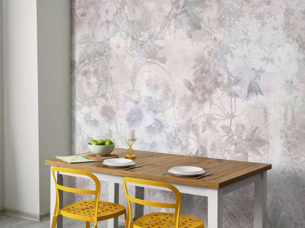 Aquarellgarten Taupe