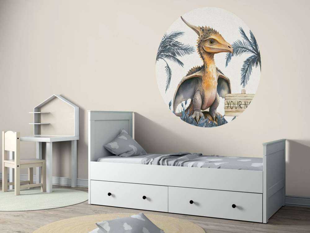 Baby-Pteranodon im blauen Dschungel