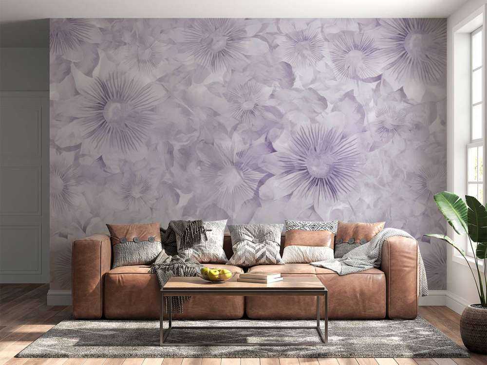 Botanische Aquarell-Eleganz Lavendel