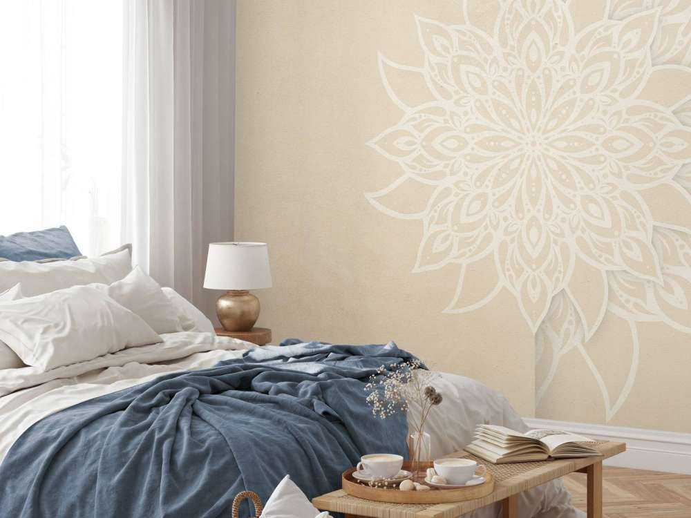 Beige Eleganz Mandala