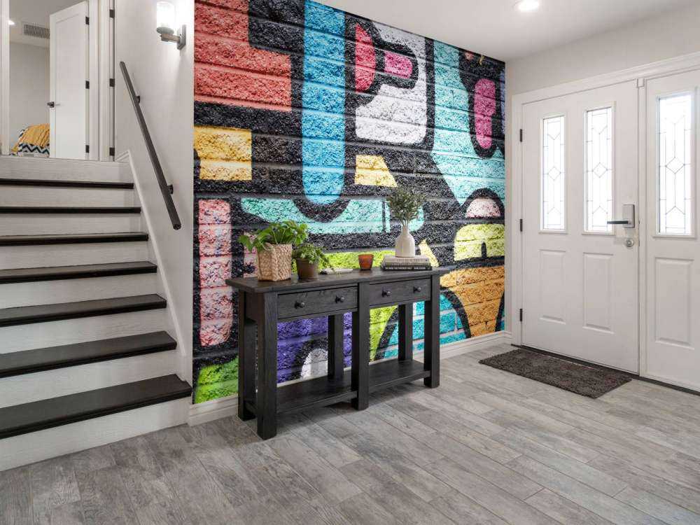 Graffiti-Wand
