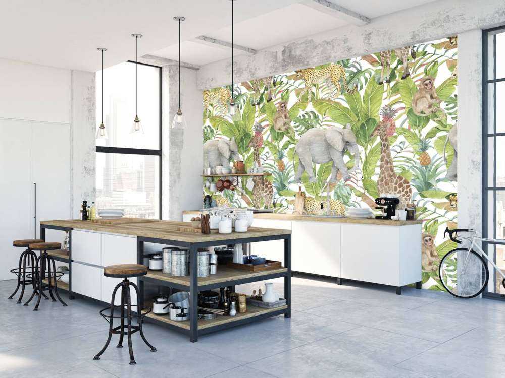 Wilde exotische Tiere