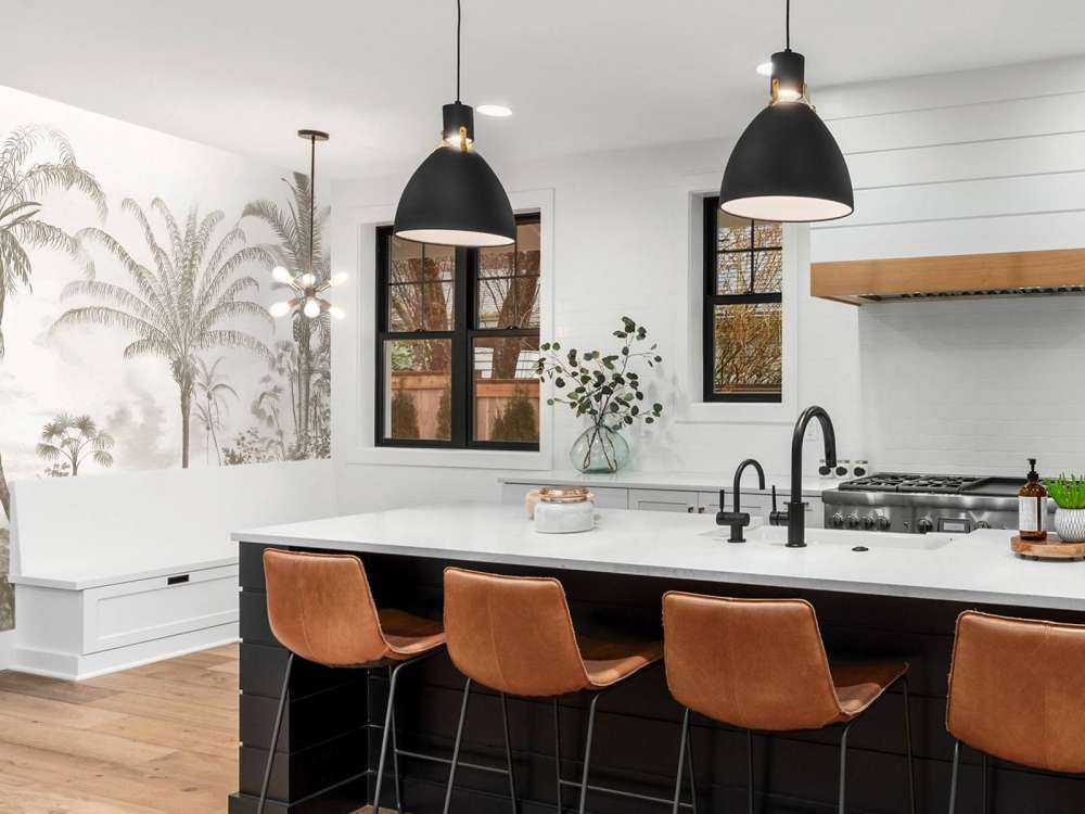 Romantische Tropen Taupe
